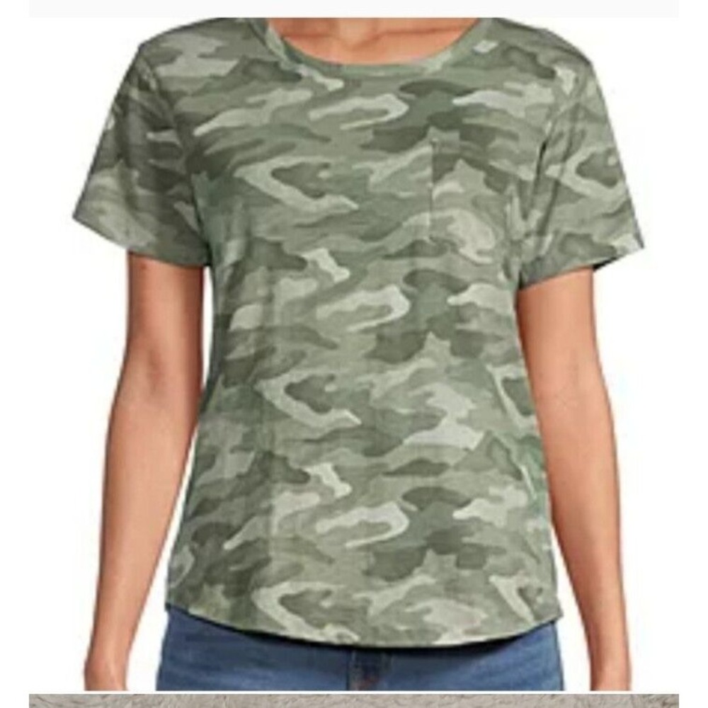 Ana Women's Short Sleeve Camo T-shirt